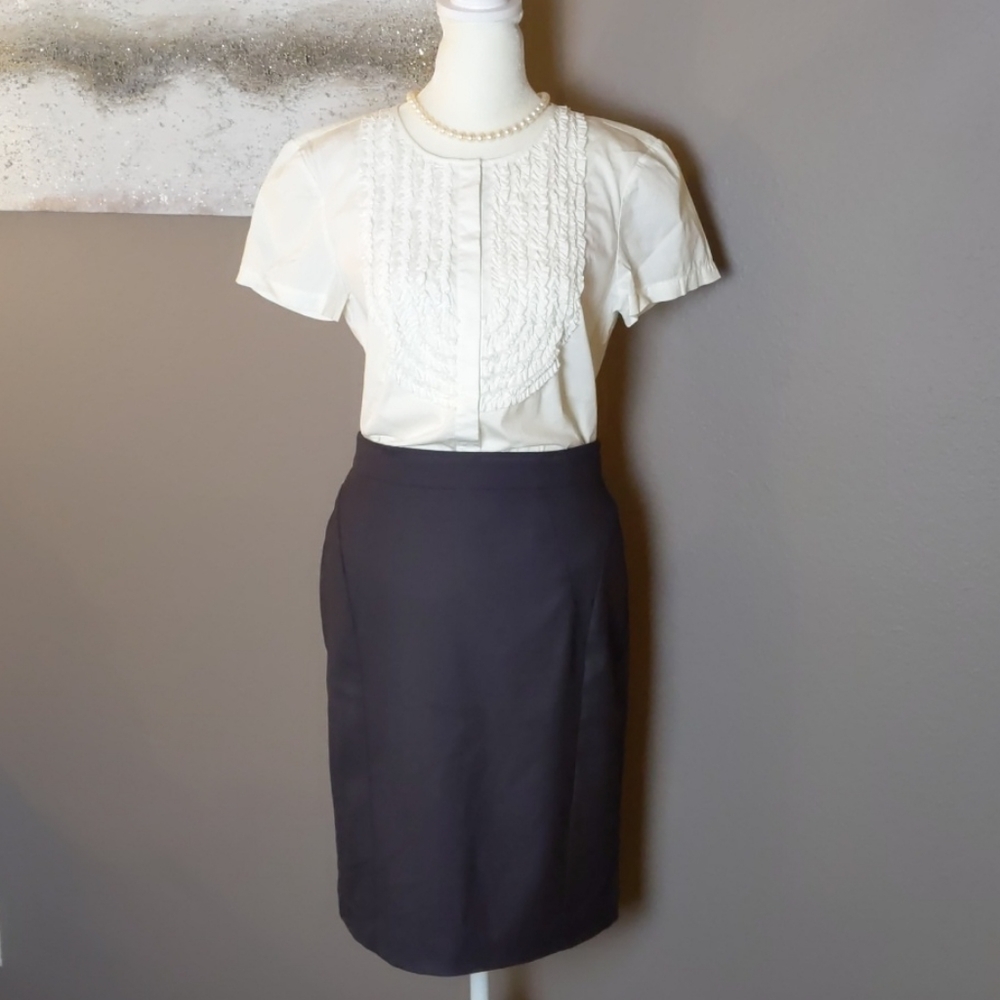 Theory Kalia Ruffle Top - Picture 11 of 11